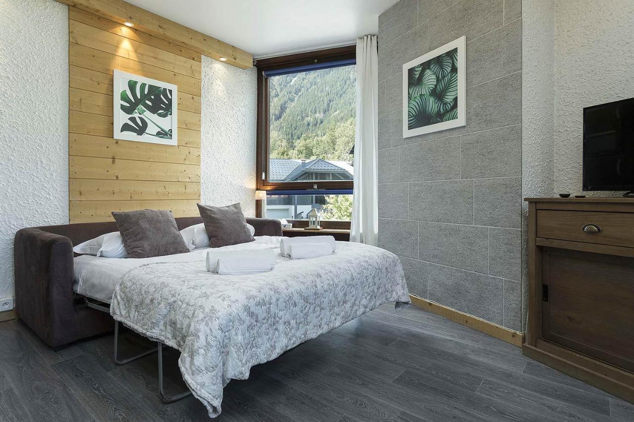 Apartment Beausite - Alpes Travel - Central Chamonix - Sleeps 2-4 Luaran gambar